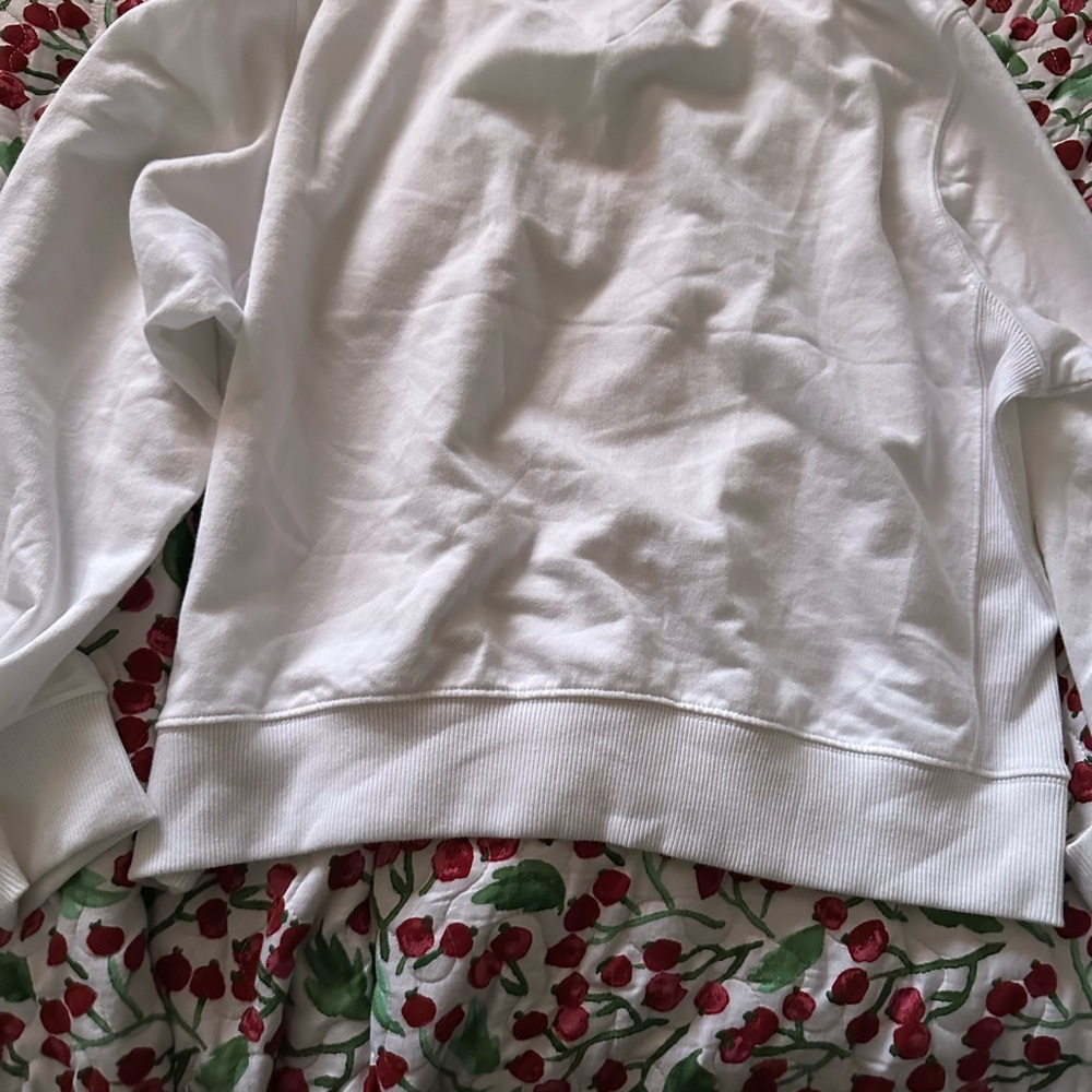 Tommy Hilfiger Classic White Crewneck Sweater - Picture 5 of 5